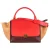 Celine Medium Tri-Color Trapeze Bag in Multicolor Kalfsleer