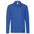 Fruit of the Loom Heren Premium Pique Poloshirt met lange mouwen (Koningsblauw)