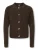 ONLY GIRLS Gebreid vest ‘KOGCAMILLA’  chocoladebruin