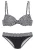 JETTE Bikini  zwart / wit