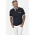Babista regular fit polo FIOREZZENTO Plus Size donkerblauw