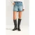 Nümph 705388 nululu denim shorts light blue