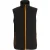 Regatta Heren Navigate Fleece Gilet (Zwart/Oranje Pop)