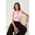 TRENDYOLMİLLA Dames Roze Effen Mouwloos Getailleerd Blouses