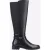 Hush Puppies Vanessa Leren Dames Zwart High Heeled Kniehoge Laarzen