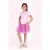 B.Nosy mesh korte rok roze