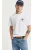 GANT Shield T-Shirt ronde hals wit, Effen