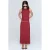 Mango midi rok met stippen rood