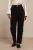 Studio Anneloes Marlis Bonded Barrell Trousers 13592 Broek 9000 Black