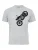 Cotton Prime Shirt ‘Vintage Motorcycle’  grijs / zwart