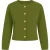 I Saw It First Dames/Dames Ribbed Button Slim Vest (Kaki Groen)