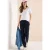 Mid Waist Slim Legs broek in casual fit