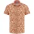 overhemd korte mouw oranje A Fished Named Fred met boten print