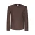 Retour Jeans kanten rechtvallende gebloemde longsleeve – bruin