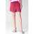Shoeby high waist straight leg casual short – roze