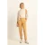 Expresso slim fit broek geel
