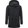 Enos Lange parka jas met capuchon