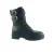 Leren uitstraling veterschoenen met sierdetails voor dames s.Oliver