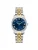 Régler Analoog horloge ‘Régler Infinité Steel Bicolor Silver/Gold – Blue’  zilver