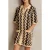 Reiss Knitted Crochet Dress Black/cream