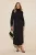 Trendyol Modest Dames Zwart Effen Maxi Lang Casual A-lijn Modest Jurken