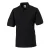 Russell Heren Polycotton Pique Slijtvast Poloshirt (Zwart)