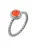 Nenalina Ring  oranje / zilver