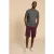 White Stuff Sutton Organic Chino Short Dark Plum