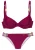 JETTE Bikini  goud / bessen