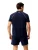 BJÖRN BORG Shirt  navy / natuurwit