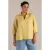 Yest Curve blouse met linnen geel