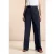 Street One Dames Loose fit viscose broek in Blauw