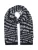 JOOP! Jeans Sjaal ‘Ada’  donkerblauw / wit