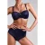 Marlies Dekkers Jet Set Majestic Blue Plunge Balcony Bikini Top
