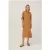 Zenggi Flowy Long Shirt Dress Camel