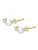 Dear Me Oorbellen ‘New Beginnings Pearl’  goud
