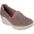 Skechers Pier-Lite My Reflection Polyester Dames Mocha Sneakers