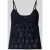 Only regular fit top met bandjes met gaatjesmotief model ‘SMILLA’
