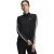 Under Armour Technische top met rits voor dames/dames (Zwart)