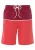 s.Oliver Zwemshorts  rood / bordeaux / wit