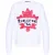 Dsquared2 Maple Leaf 64 Witte Sweatshirt