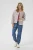 Jas Baggy fit Porcelain Rose Flower multicolour