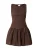 HOLLISTER Jurk  bruin