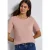 Street One Dames Shirt met boothals in Roze