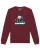 Watapparel Sweatshirt ‘ Walross ‘  gemengde kleuren / bourgogne