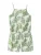 NAME IT Overall ‘NKFVIGGA’  olijfgroen / mintgroen / spar / pastelroze