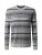 PIERRE CARDIN Trui  smoky blue / lichtbruin / grijs / zwart
