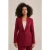 We Fashion Blazer Fire Red