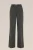 WE Fashion – Dames wide leg  pantalon met print – Regular fit – Zwart –