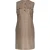 River Woods Slvs Dress Chestpocket Brown